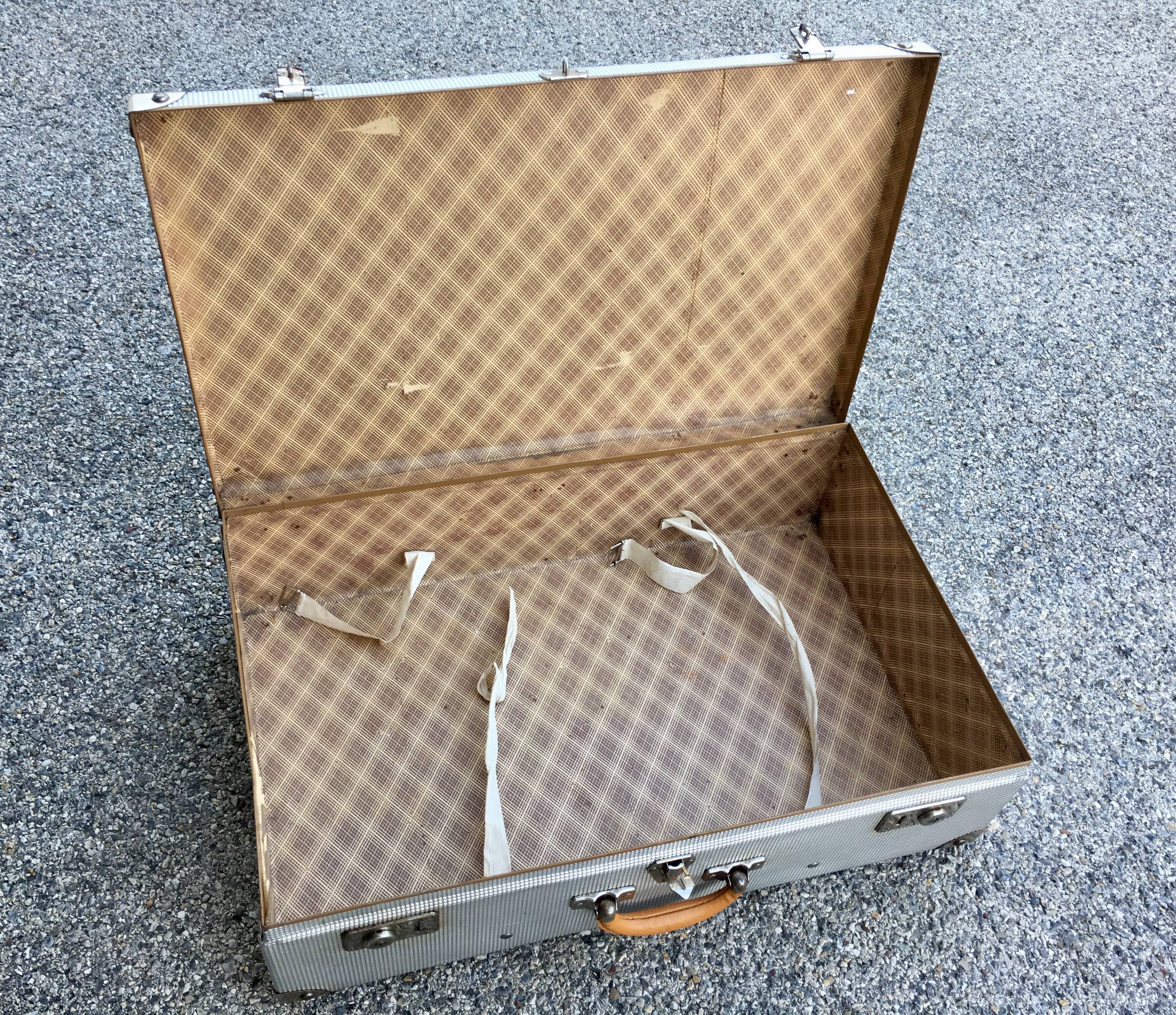 Vintage aluminium case