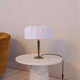 Art Deco bronze table lamp sculpture made in Sweden, 1930s.