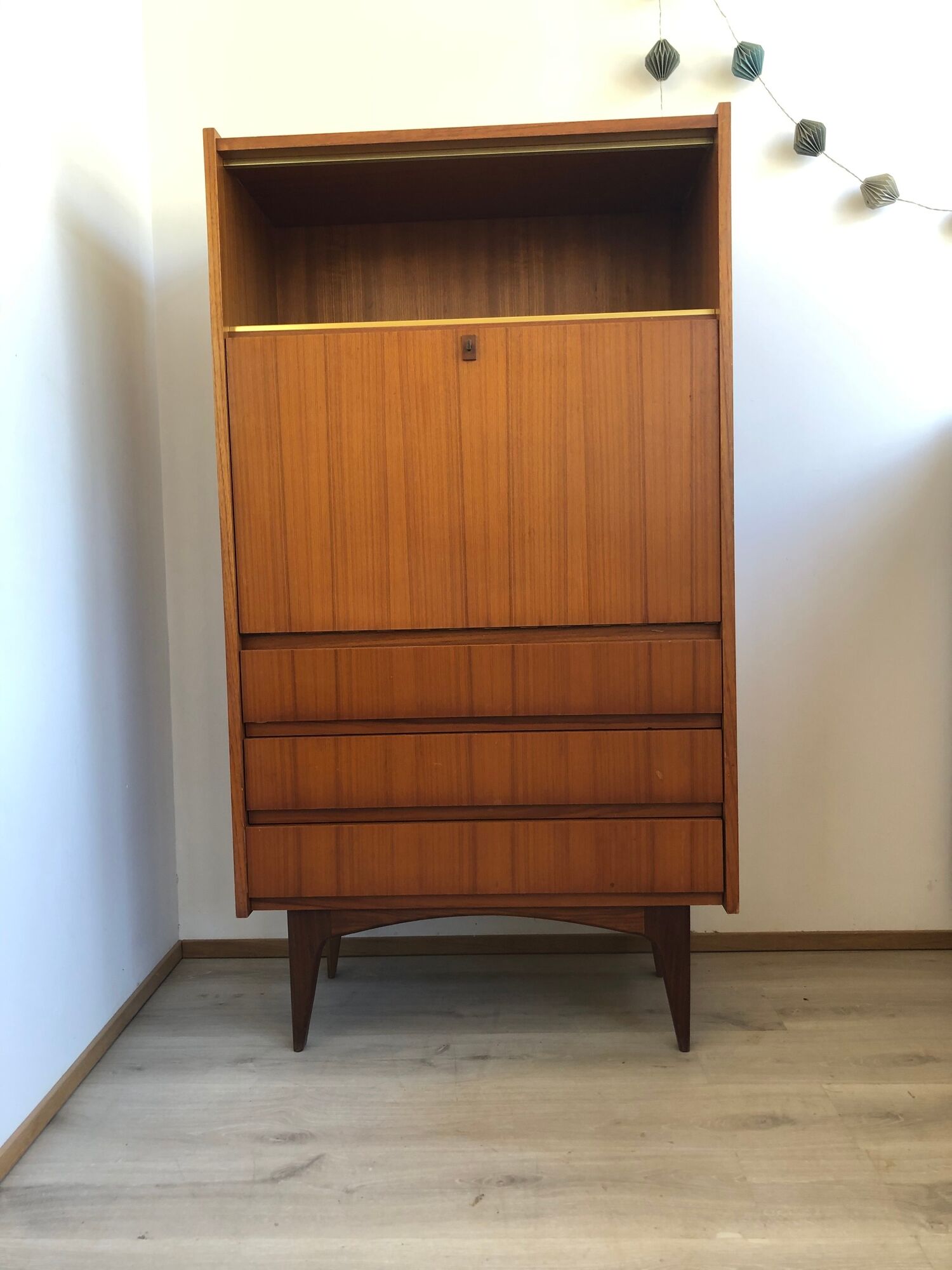 60s pine color secretary