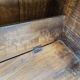 Ancien vaisselier en teck birman