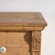 Rustic antique pine commode, Central Europe, around 1900