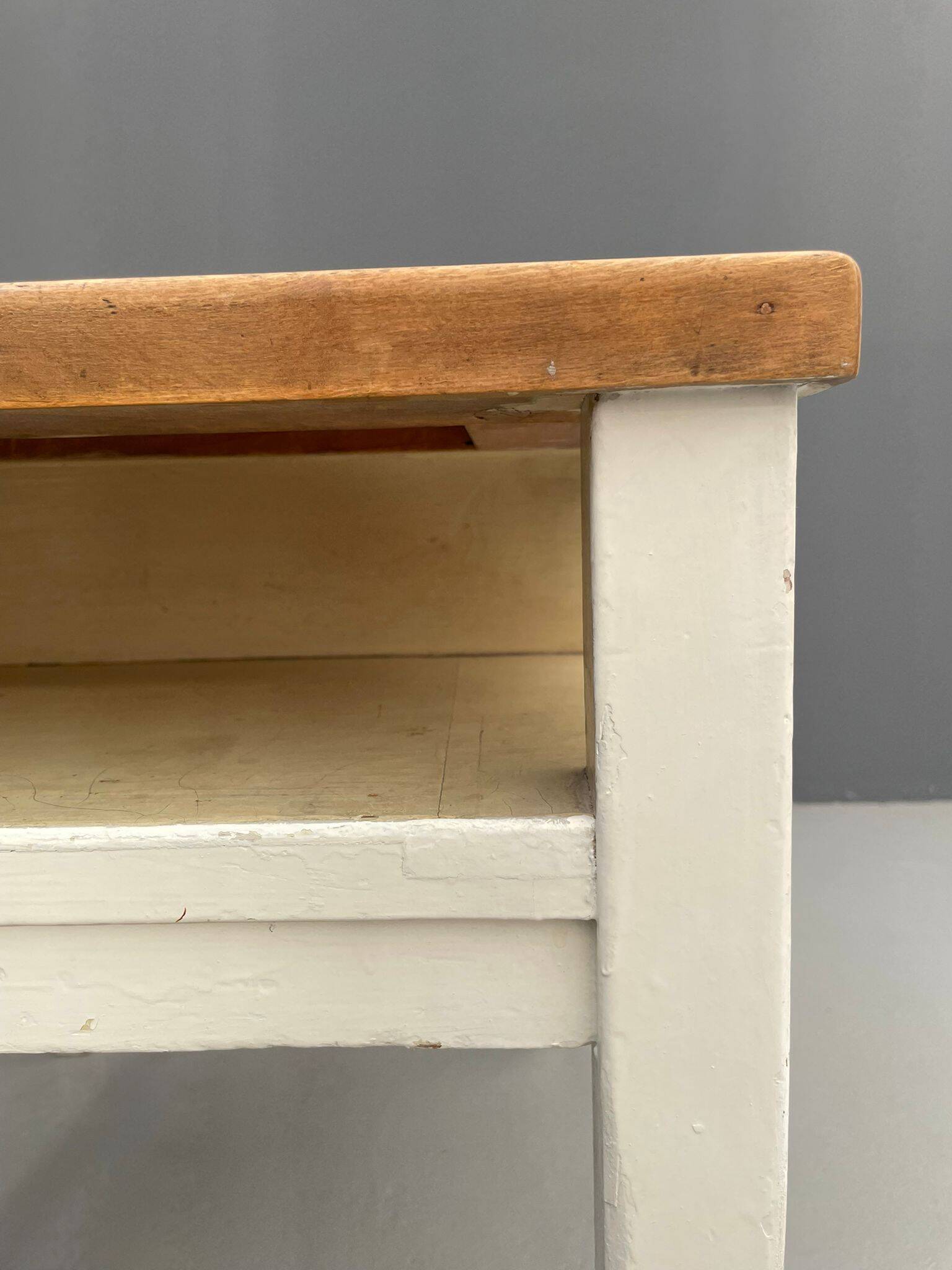 Vintage Writing Desk with Drawer, Czechoslovakia, ca. 1950s–60s