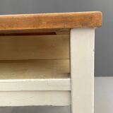 Vintage Writing Desk with Drawer, Czechoslovakia, ca. 1950s–60s