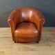 Joris Club chair, made of sheepskin