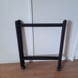 Danish folding dessert trolley with 2 trays, 1980s.