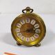 beautiful little golden mechanical alarm clock - vintage - TALGO - works