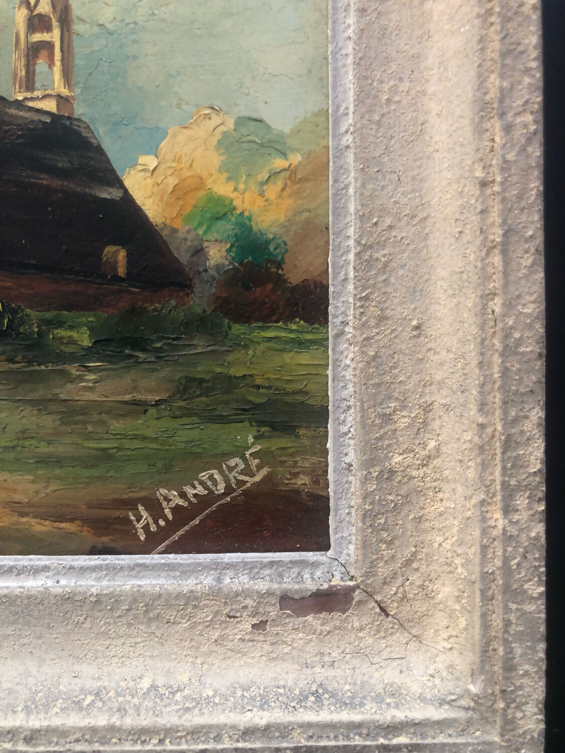 Breton landscape painting