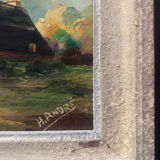 Breton landscape painting