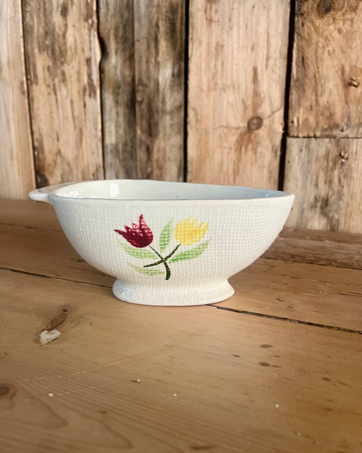 Salins Crocus soup tureen, sauce boat and serving dishes set