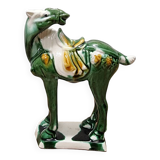 Ceramic Vintage Tang Style Horse Mid 20th Century
