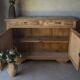 Buffet bas Art déco en bois massif