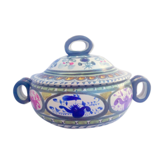 Breton stoneware vegetable tureen Keraluc by André L'Helguen
