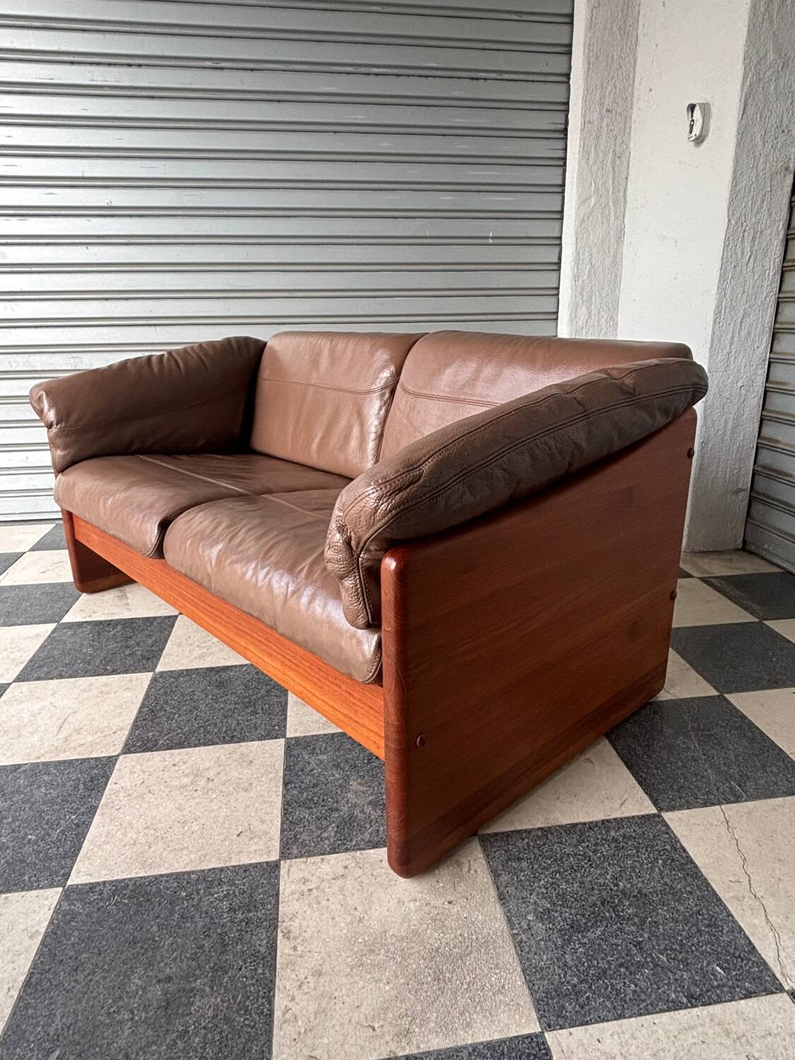 Canapé danois en teck massif Mikael Laursen