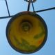 Art Deco glass paste chandelier
