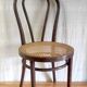 Bentwood and traditional cane chair - mid-20th century