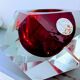 Murano Sommerso Block Candle Holder Design 60/70 Visible Label