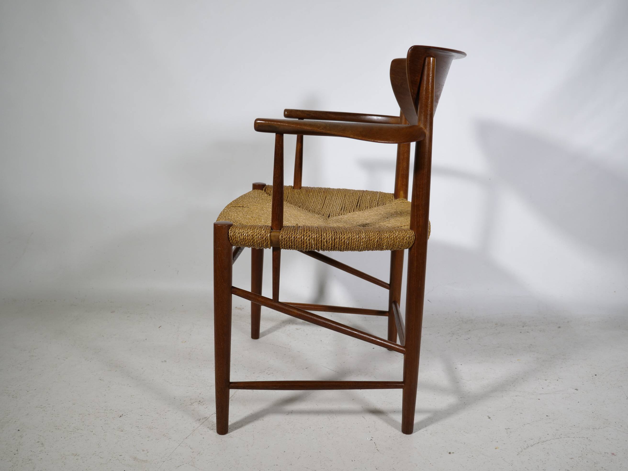 Danish Teak Armchair Peter Hvidt Soborg Mobelfabrik Model No.317