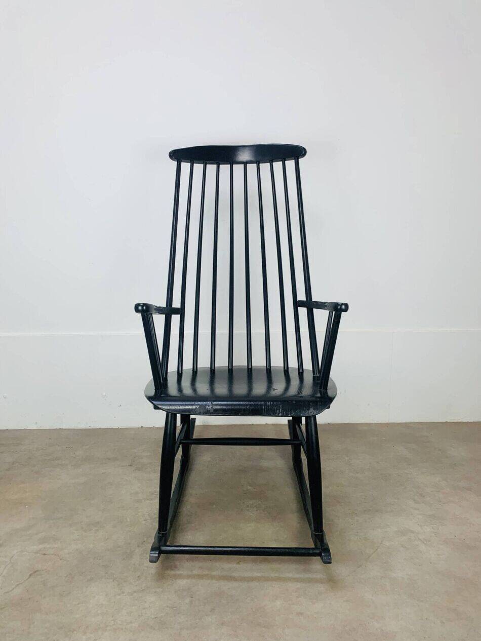 Scandinavian style rocking chair Tapiovaara, 1960s