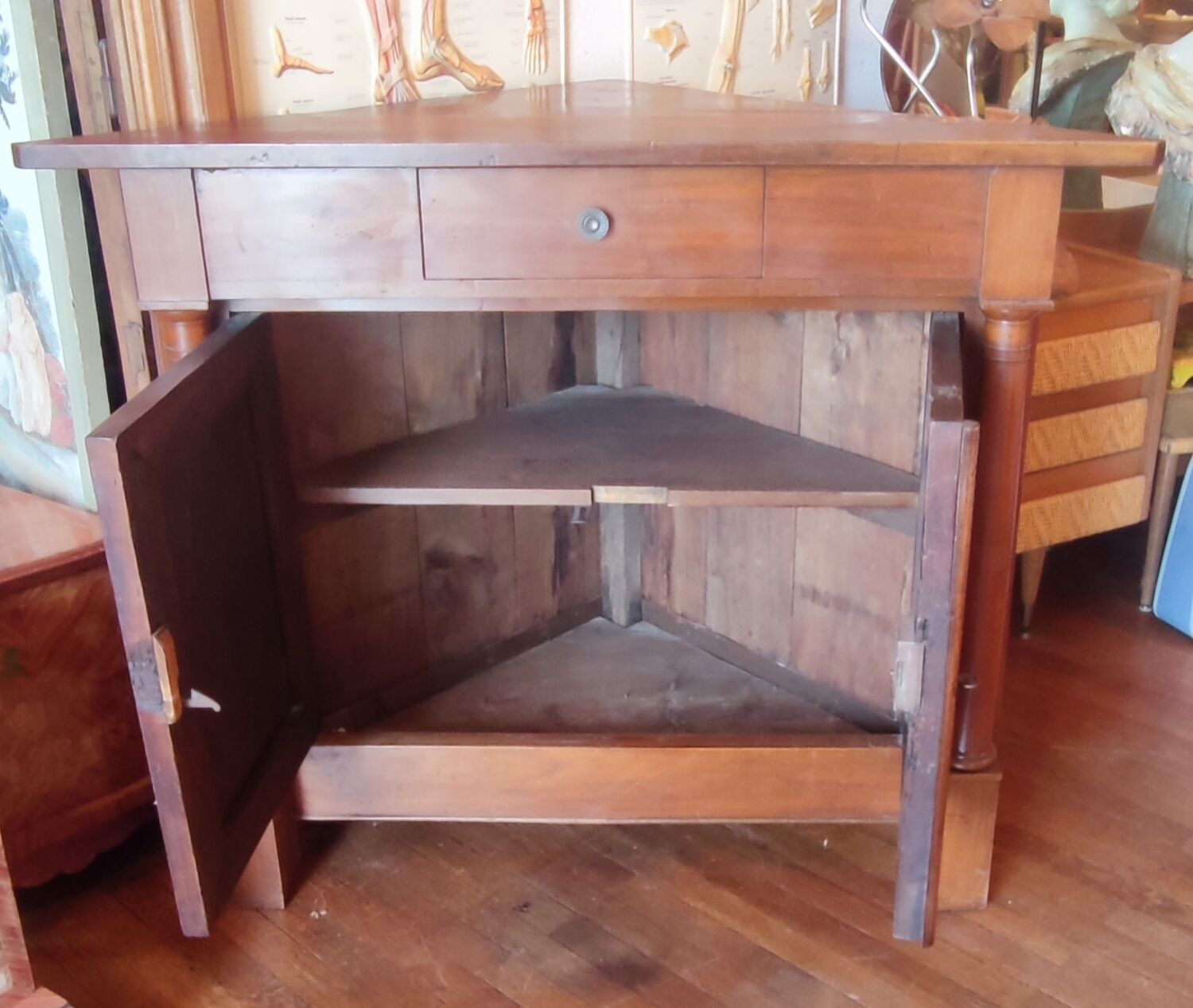 Encoignure ancienne meuble d angle ancien