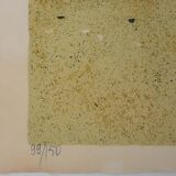 Yves Ganne: The Lighthouse Boat, original signed lithograph