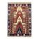 Antique Turkish Mihrabi Kilim Rug, Anatolian Geometric Rustic Carpet