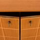 Fredrik A. Kayser teak free standing wall unit for Gustav Bahus, Norway 196
