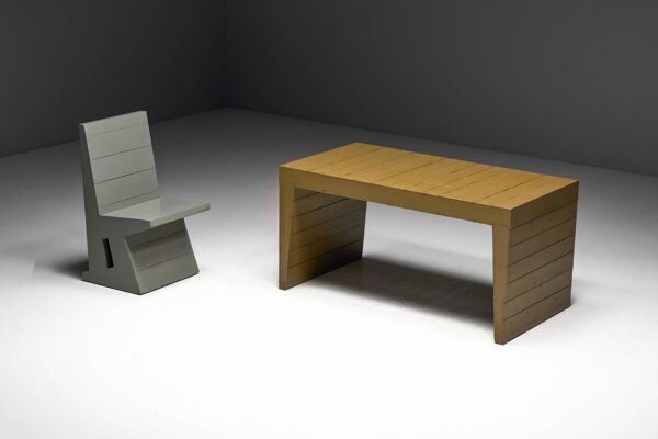 Table à écrire de Nico van der Laan, Pays-Bas, années 1960