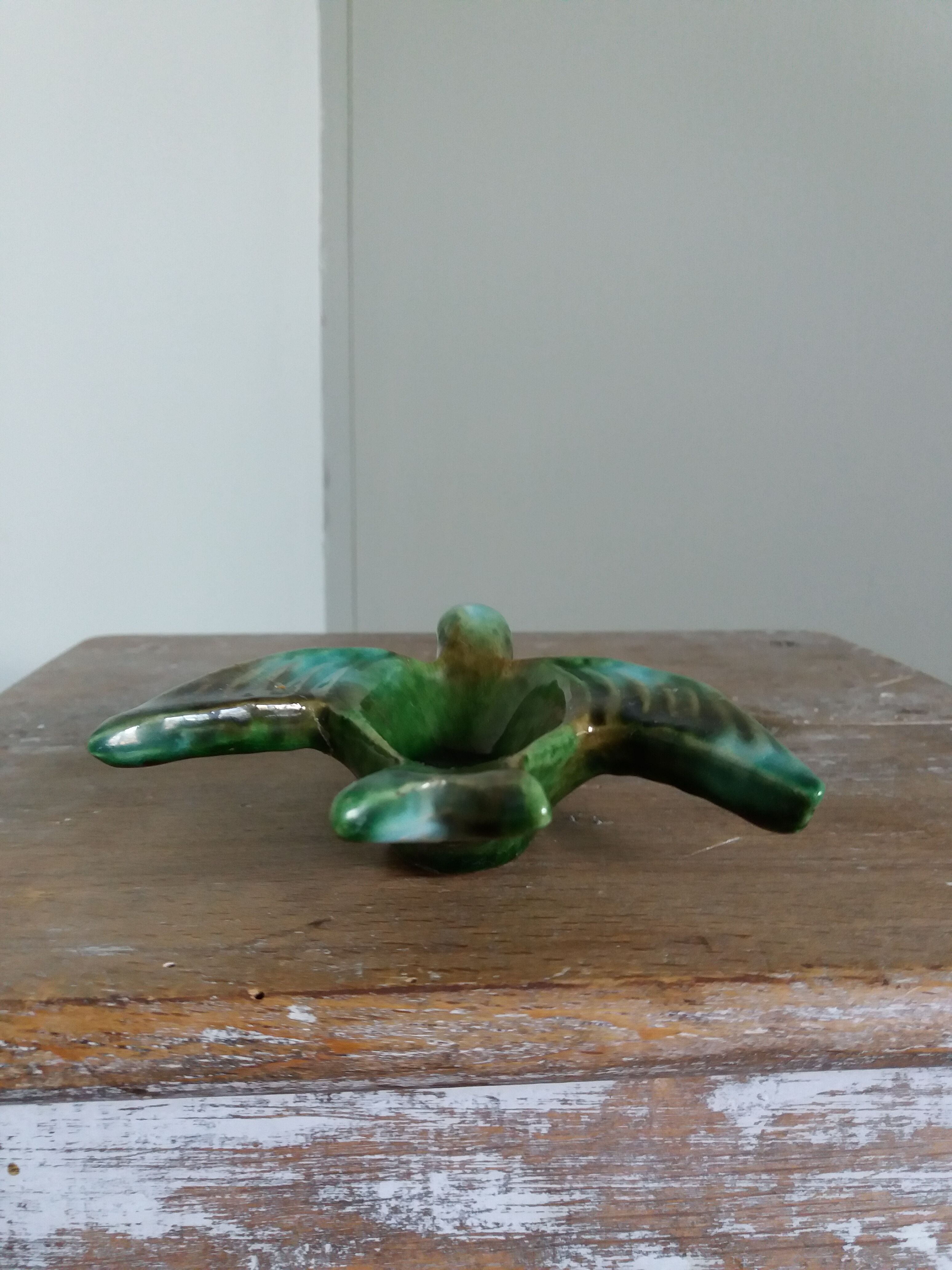 Ashtray Vallauris swallow bird