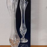 Ancient soliflore vase ancient crystal of Arques "Iris"