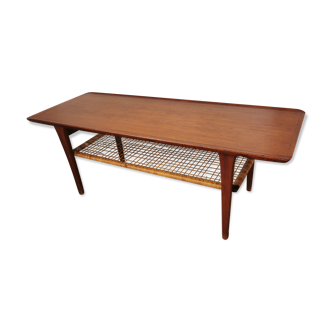 Scandinavian teak coffee table