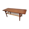 Scandinavian teak coffee table