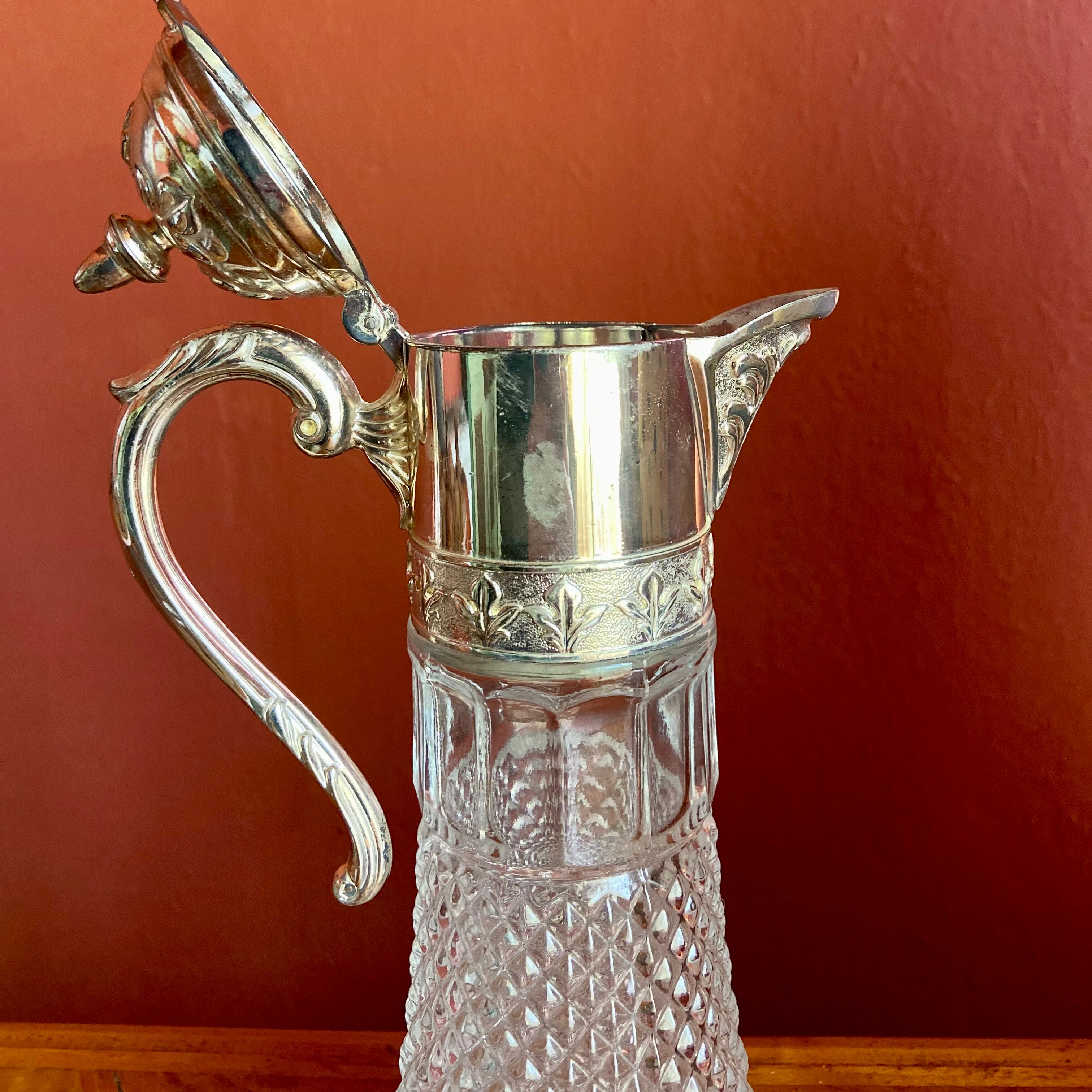 Carafe orangeade art deco