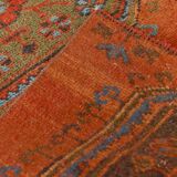 3x9 Pumpink Orange Vintage Turkish Runner Rug, 78x288Cm SK 23570