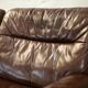 Sofa De Sede. Leather "chocolate" Switzerland, circa 1970