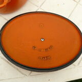 Orange casserole Le Creuset 50s