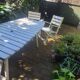 70s wooden garden furniture