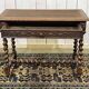 Henry II oak desk table from the early 20th century