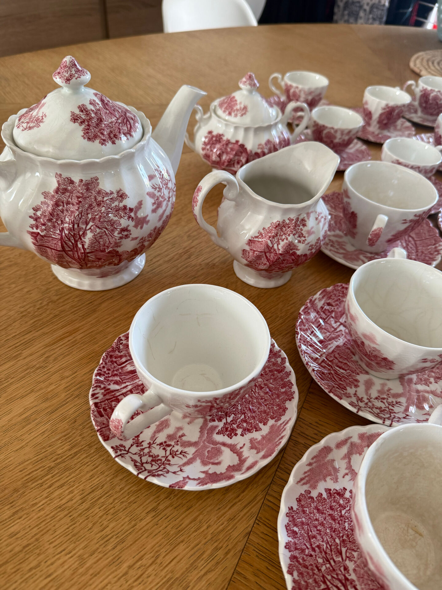 English tea and coffee service