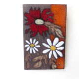 enamelled lava plate