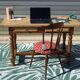 Oak solid wood desk