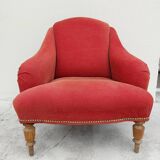 Napoleon III style toad armchair