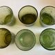 Set of 6 glasses cups of Biot XXL 1960