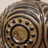 Golden bronze lamp and brass
