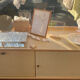 Vintage sideboard 60s beige