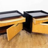 Pair of vintage bedside tables