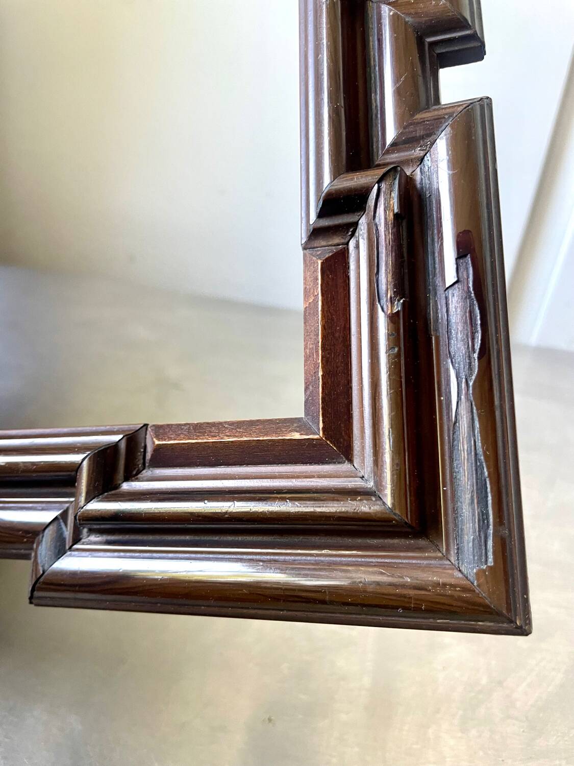 Antique Wooden Frame 27.5 cm x 23.5 cm