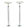 Pietro Chiesa for Fontana Arte rare pair of crystal floor lamps, 1930s
