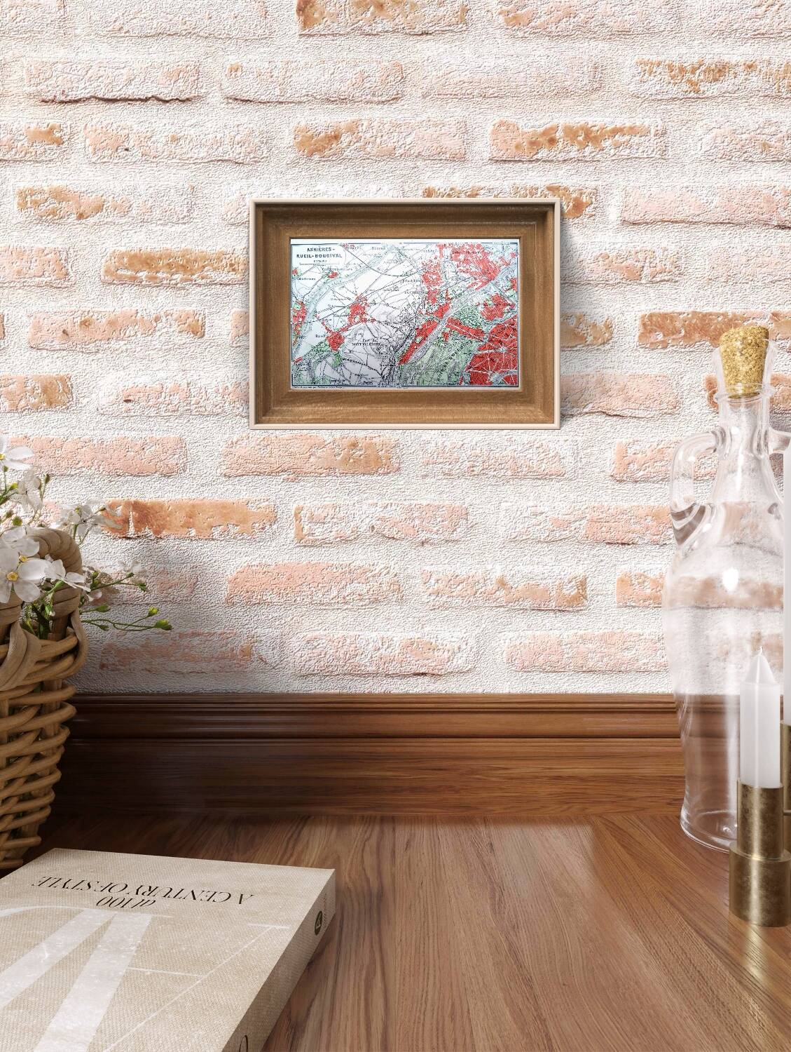 Printed in 1914, Rueil, Asnières, Bougival.