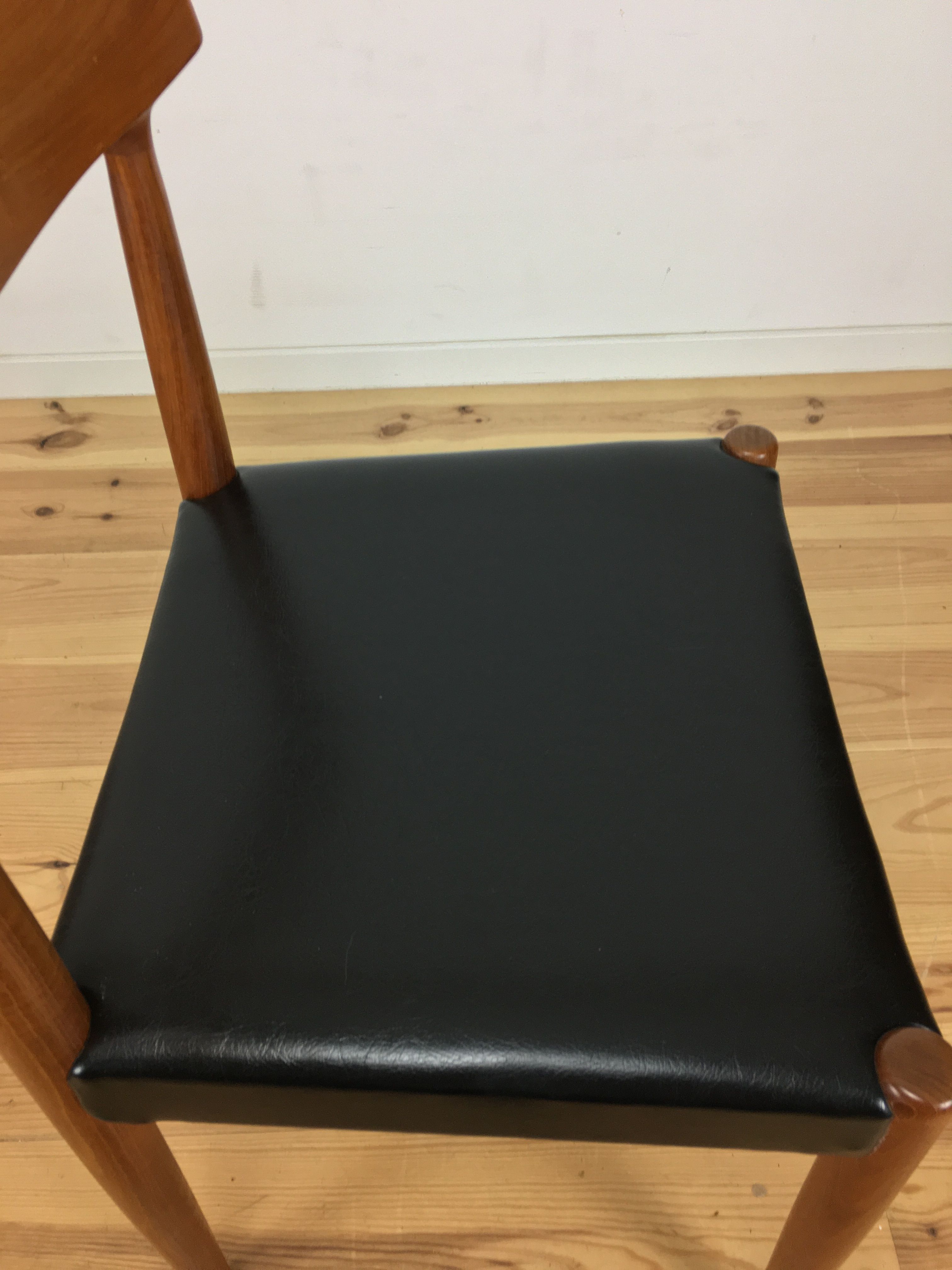Chaise 343 par Knud Faersch pour Slagelse Mobelvaerk, scandinave, danoise