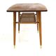 Table basse scandinave en teck, Suède, 1950